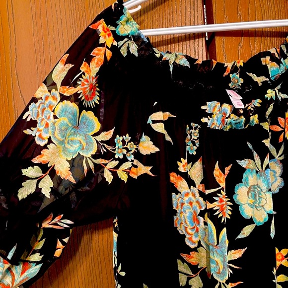 SALE: Xhilaration Off-Shoulder Floral Dress - Picture 4 of 4